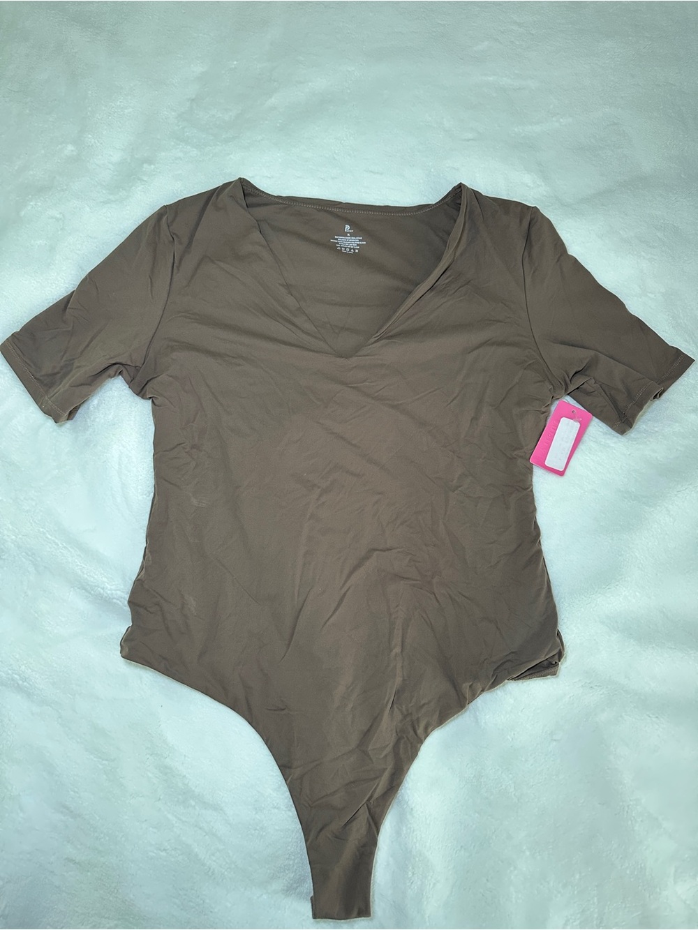 Pumiey V-neck Bodysuit